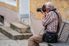 gemeinsames fotografieren in der Nabburger Altstadt