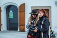 gemeinsames fotografieren in der Nabburger Altstadt