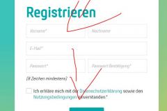 Registrieren bei PollUnit